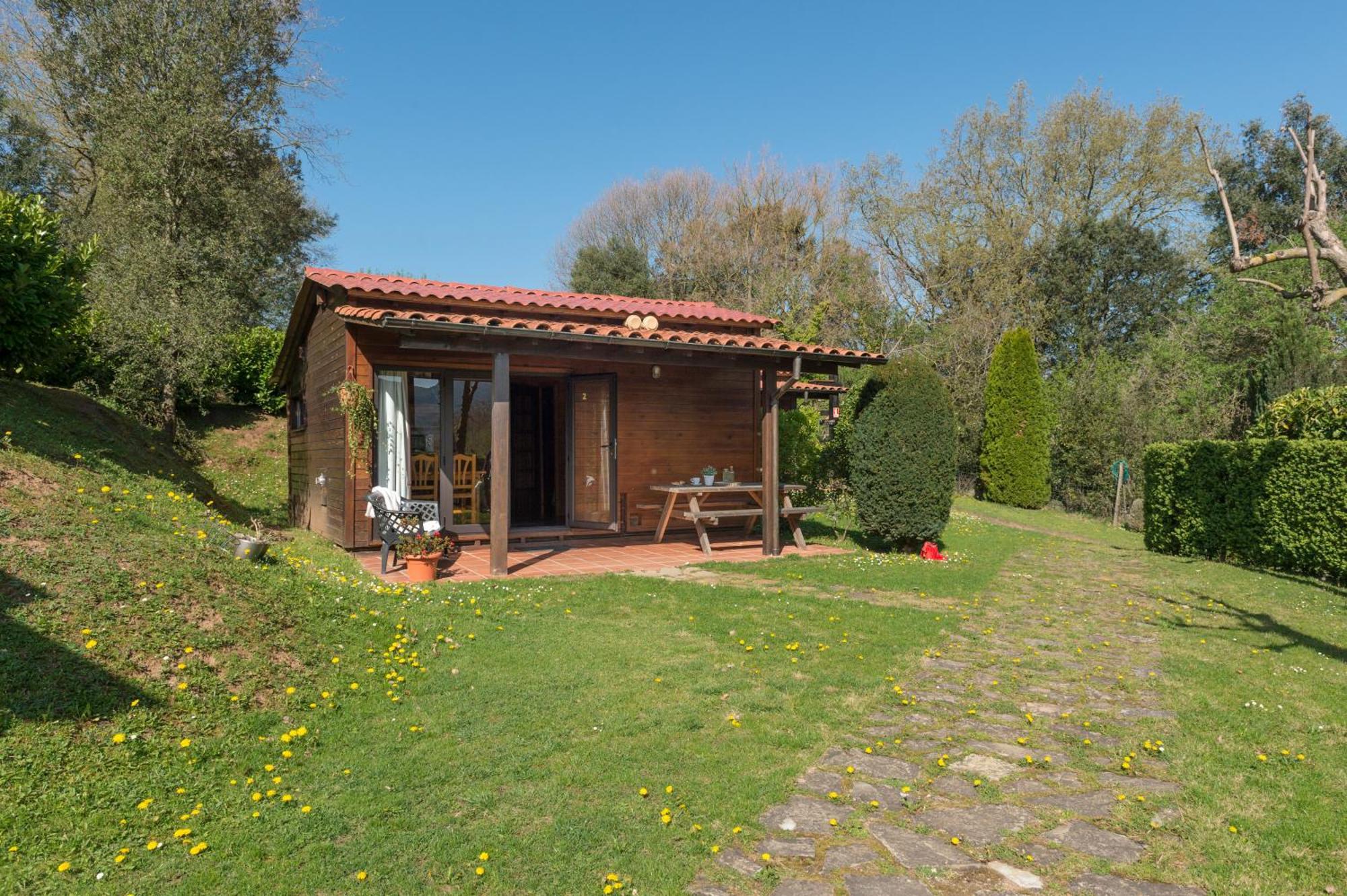 Camping Ecologic Lava Santa Pau Eksteriør bilde